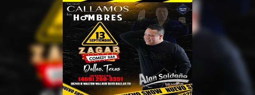 ALAN SALDA\u00d1A, EL AS DE LA COMEDIA
