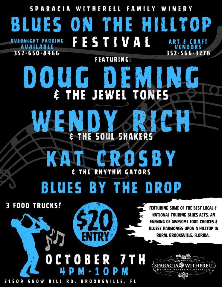 Blues On The Hilltop Festival \u201823