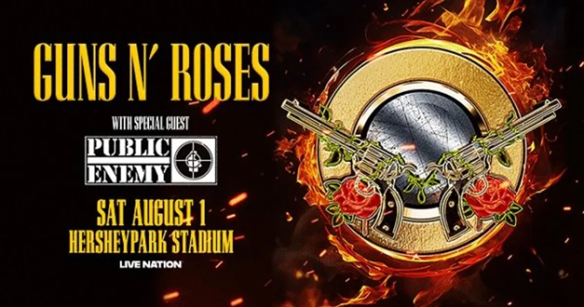 Guns N' Roses with Public Enemy