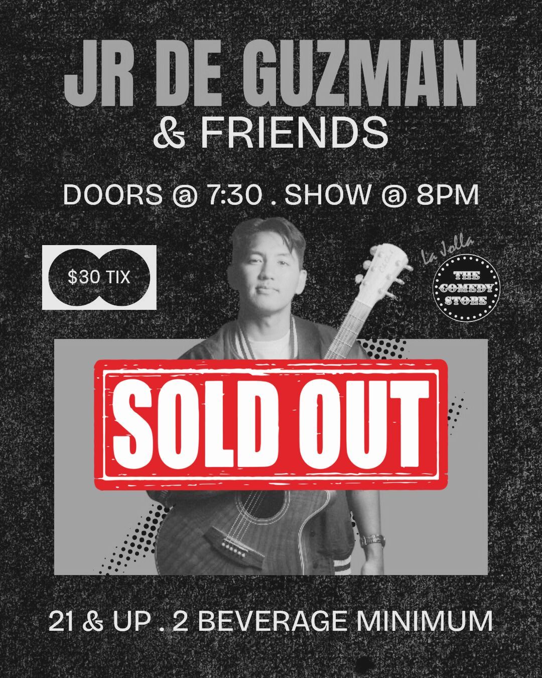JR De Guzman at Punch Line Sacramento