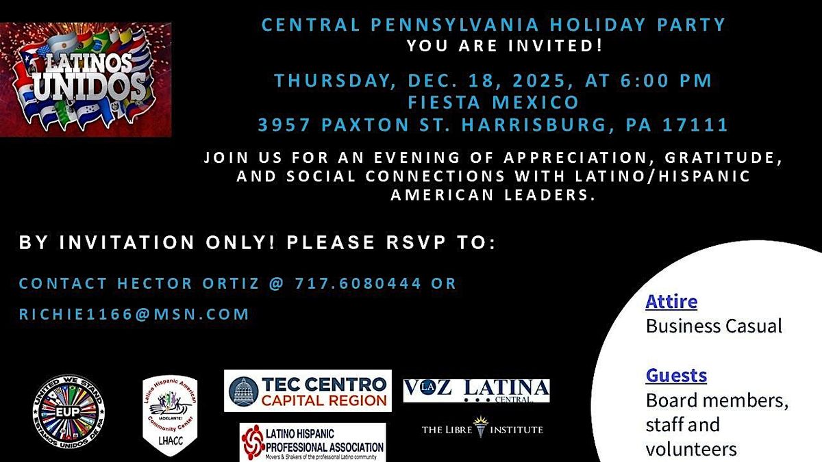 Central Pennsylvania Holiday Party 2025