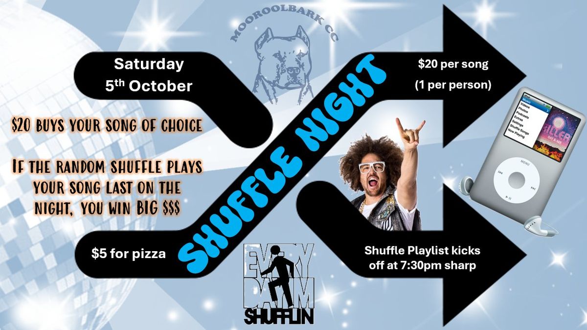 Shuffle Night Mooroolbark Heights Reserve October 5, 2024