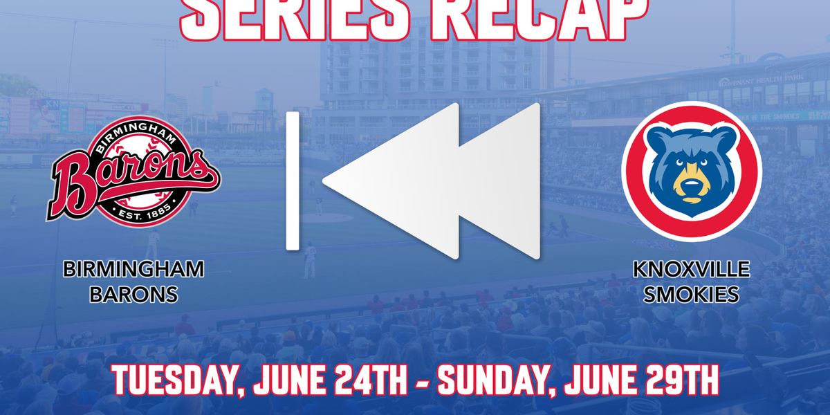 Knoxville Smokies at Birmingham Barons