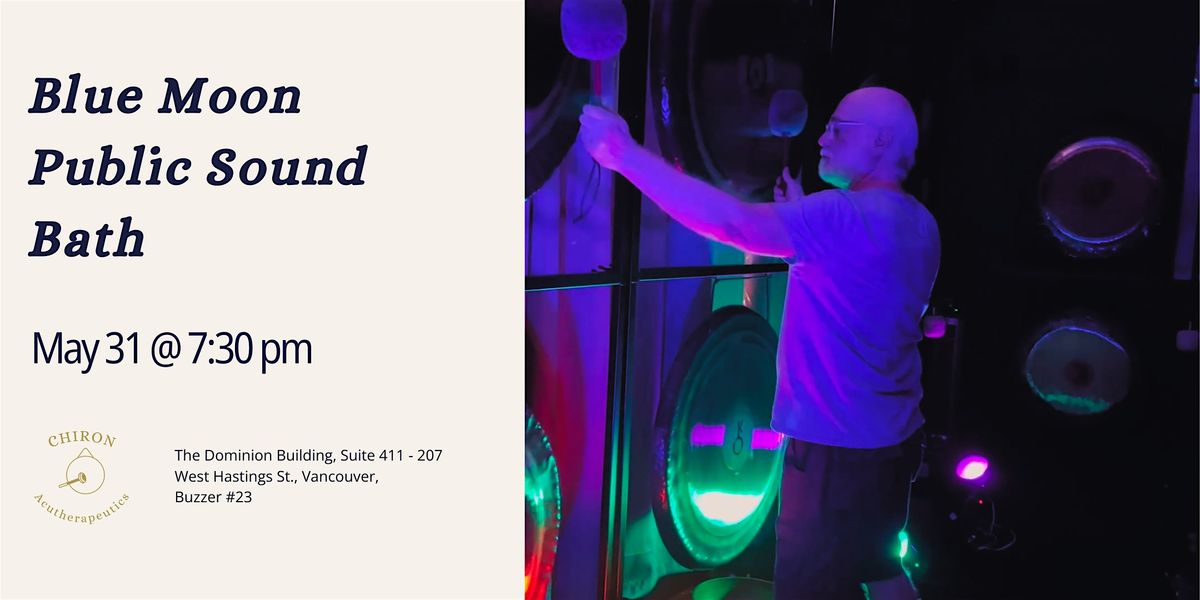 Blue Moon Sound Bath