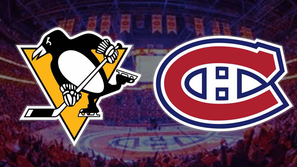 Pittsburgh Penguins at Montreal Canadiens at Bell Centre