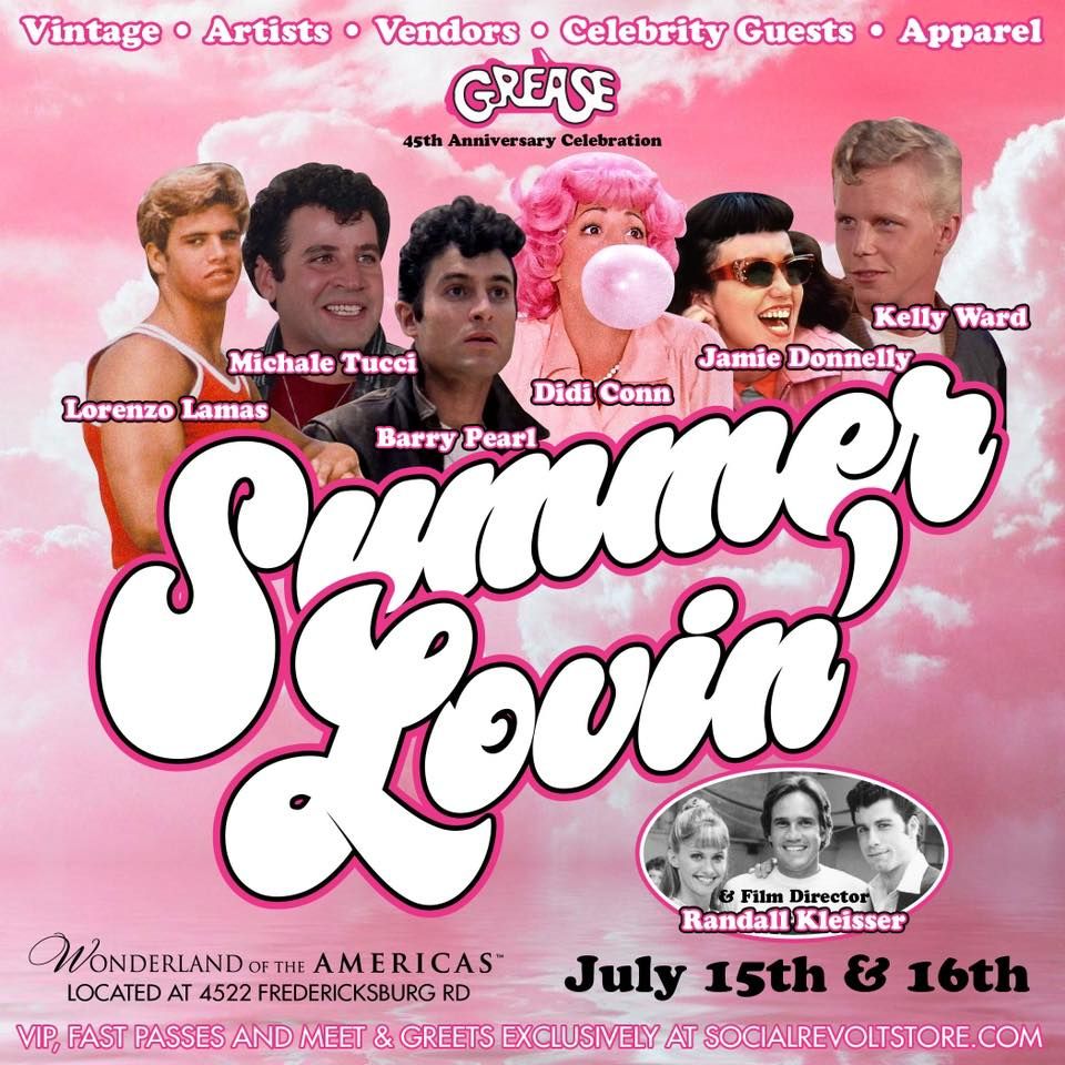 SUMMER LOVIN' - GREASE 45th Anniversary Celebration + Original Cast Members!