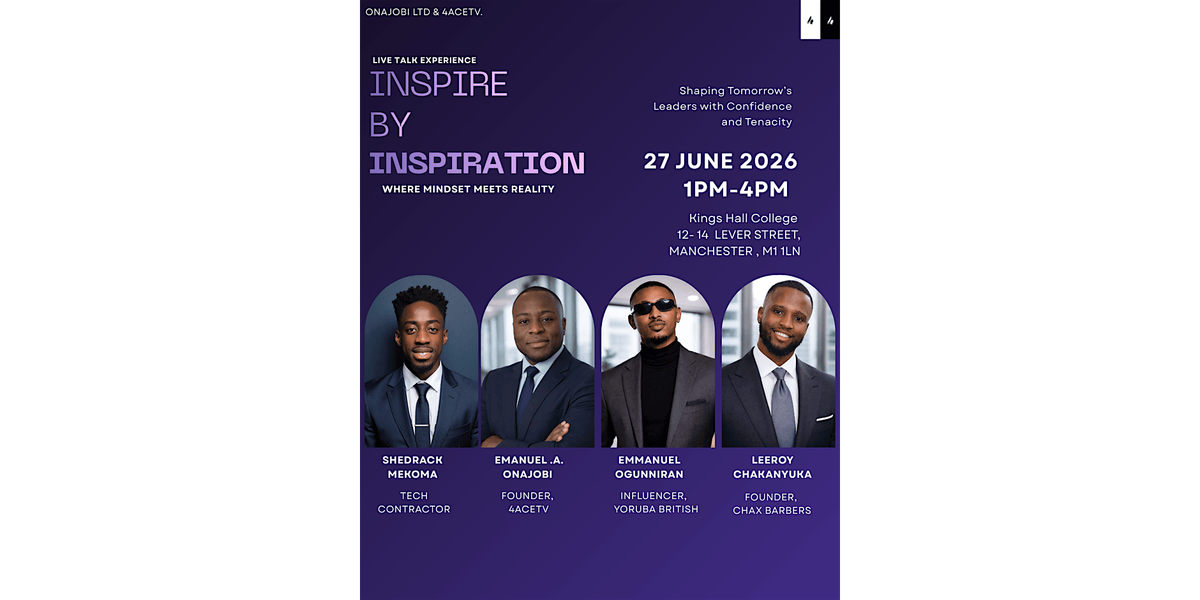 INSPIRE BY INSPIRATION ( LIVE TALK EXPERIENCE )