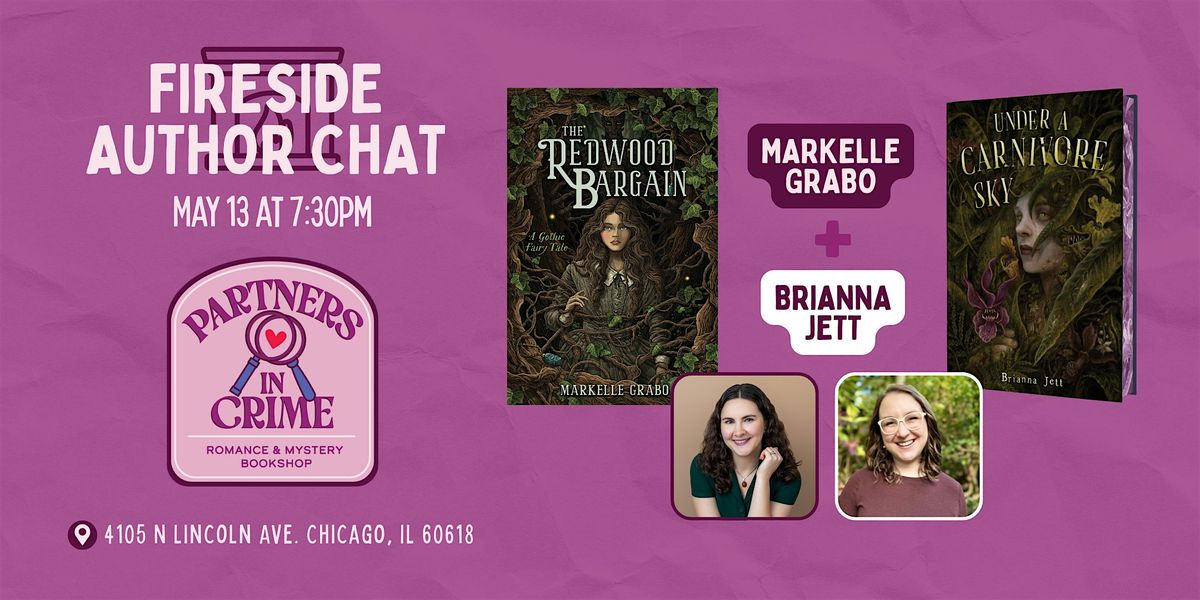 Author Chat + Signing with Markelle Grabo and Brianna Jett