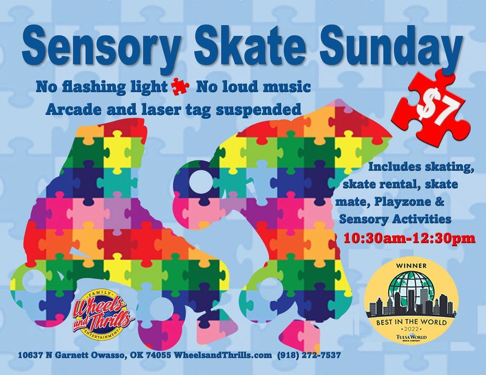 Sensory Sunday Wheels and Thrills, Owasso, OK January 8, 2023