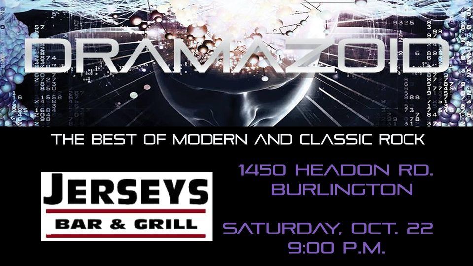 DRAMAZOID Live at Jerseys Burlington Jerseys Bar And Grill