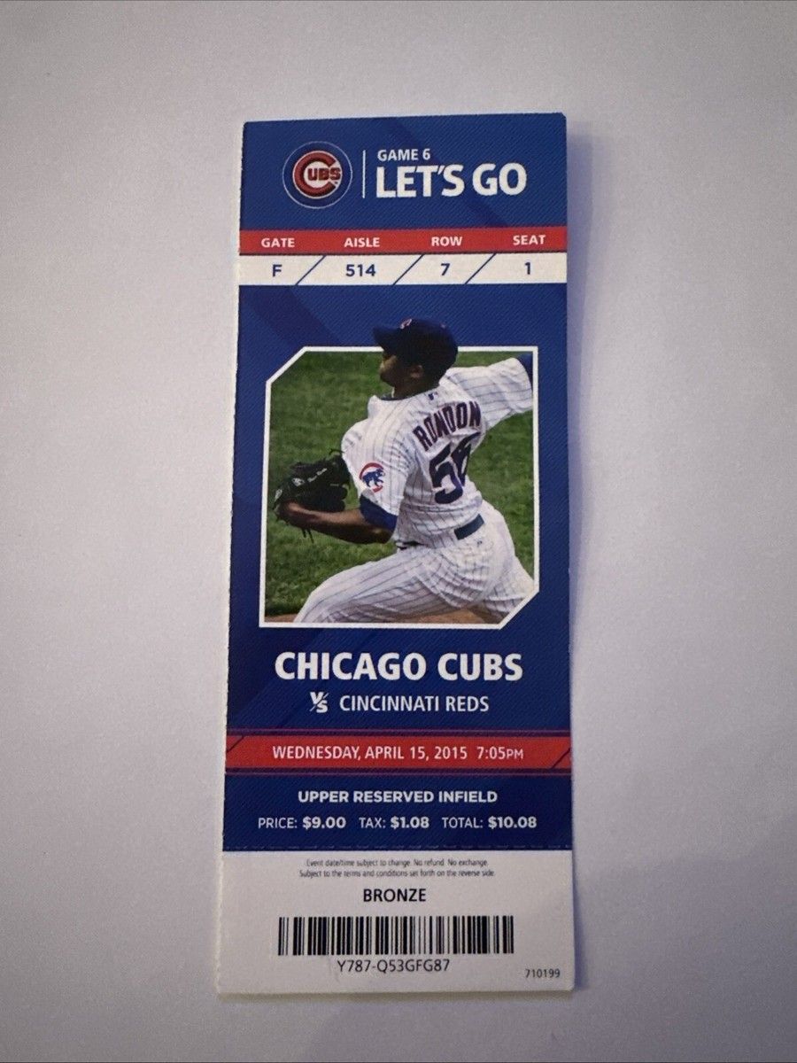 Chicago Cubs at Cincinnati Reds at Great American Ball Park