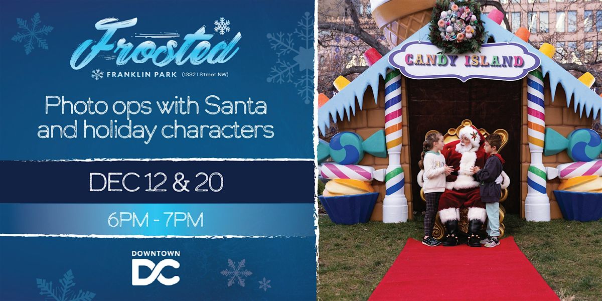 Santa Visits Frosted