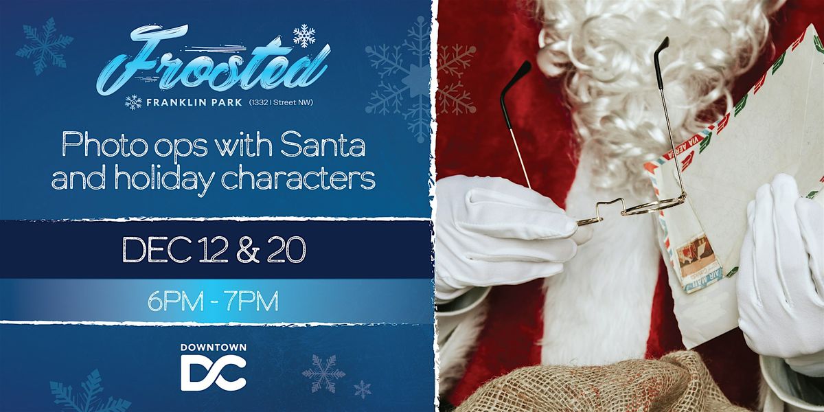 Santa Visits Frosted