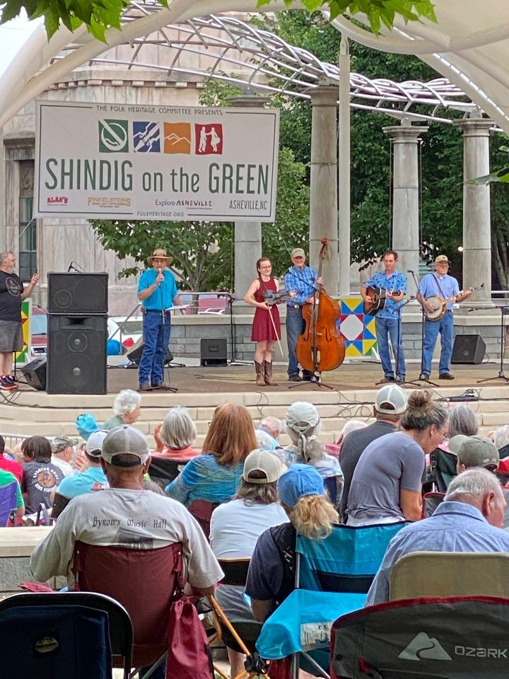 Shindig on the Green Pack Square Park, Asheville, NC July 30, 2022