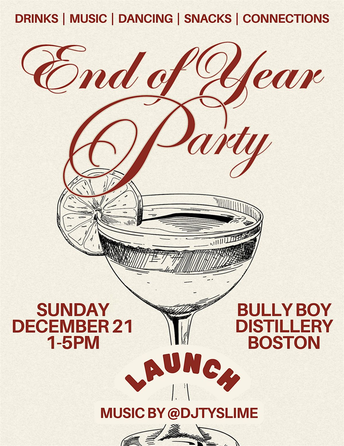 Launch Boston: End of Year Day Party