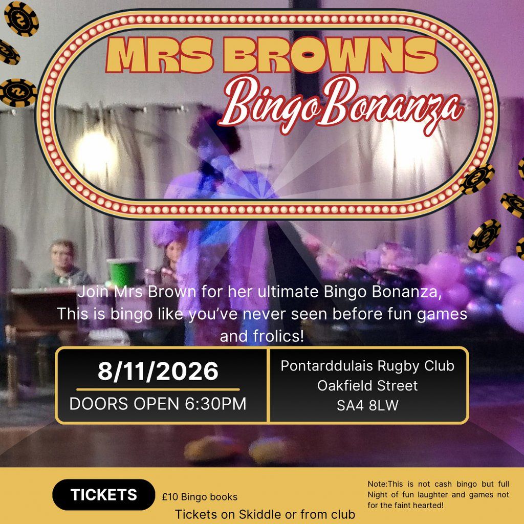 Mrs Brown Bingo Bonanza