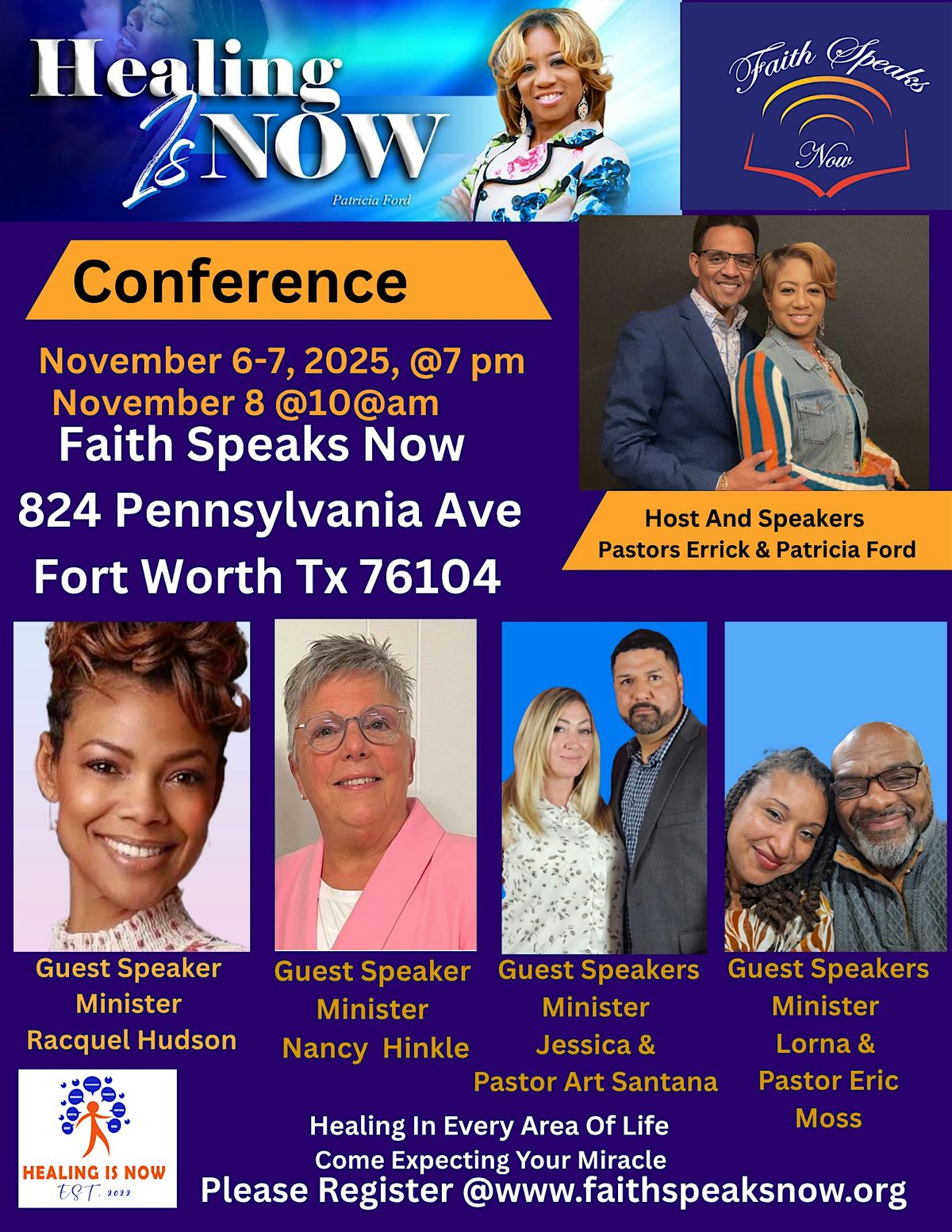 Healing Is Now Conference