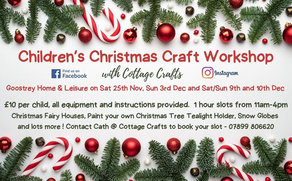 Christmas Craft at Goostrey Home & Leisure Goostrey Home