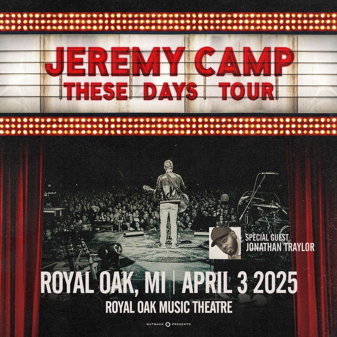 Jeremy Camp at Gallagher Bluedorn Performing Arts Center