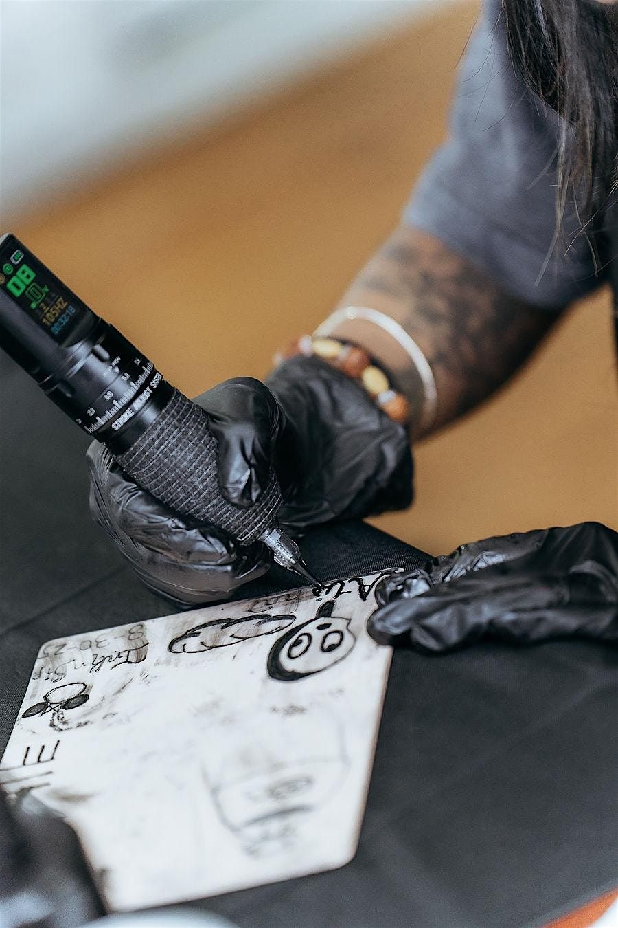 Tattoo and sip BYOB Workshop(no experience required)