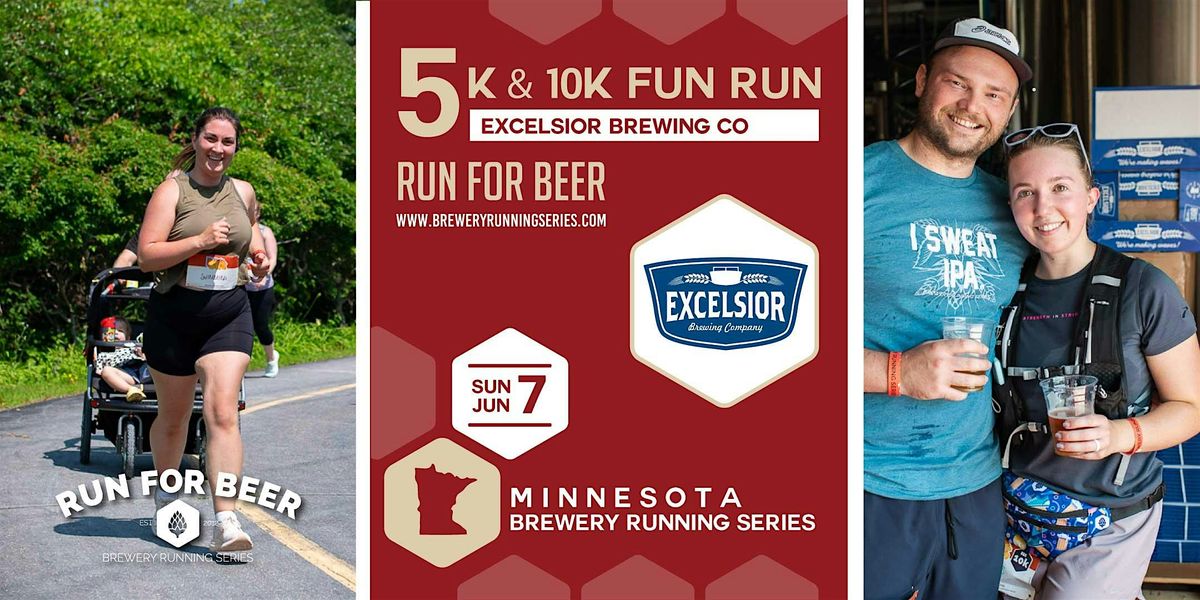 5k and 10k Fun Run x Excelsior Brewing | 2026 MN Brewery Running Series
