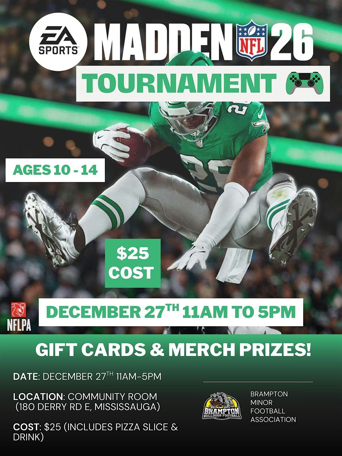 Madden Tournament Presented By BMFA
