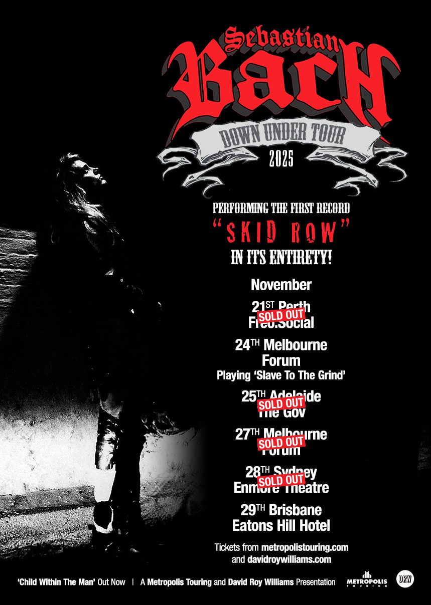 Sebastian Bach: 30th Anniversary of Slave to the Grind at Paramount Center for the Arts - TN