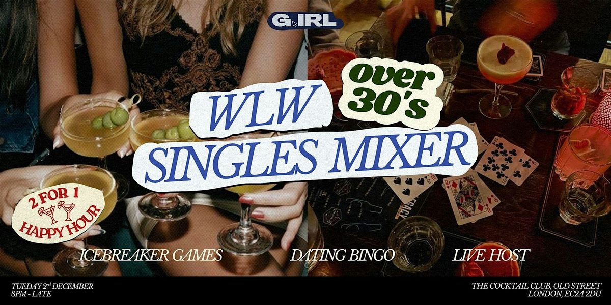 WLW Lesbian Singles Mixer | LGBT+ Hosted Dating Games Night 30+