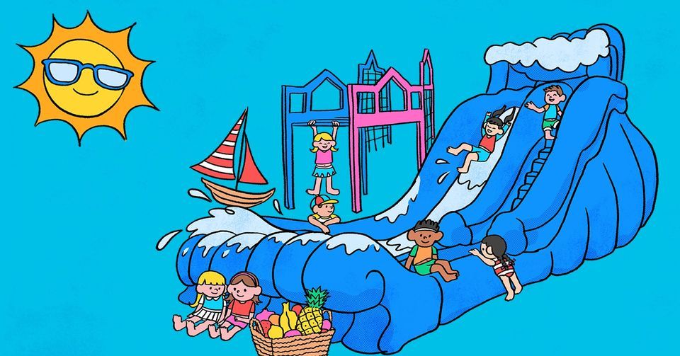 Splash Freo Adventure Trail 8 FREE Waterslides & Rides Bonus Ocean