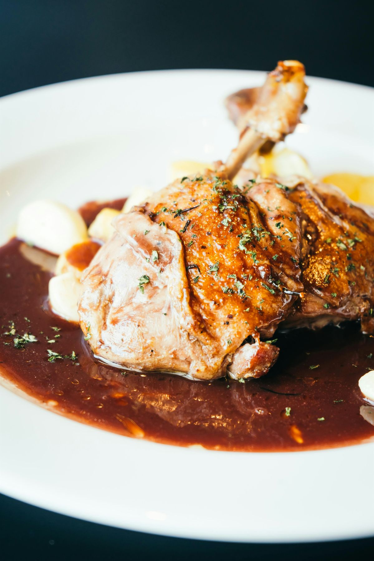 Coq au Vin and Gnocchi with Chocolate Mousse Cooking Class