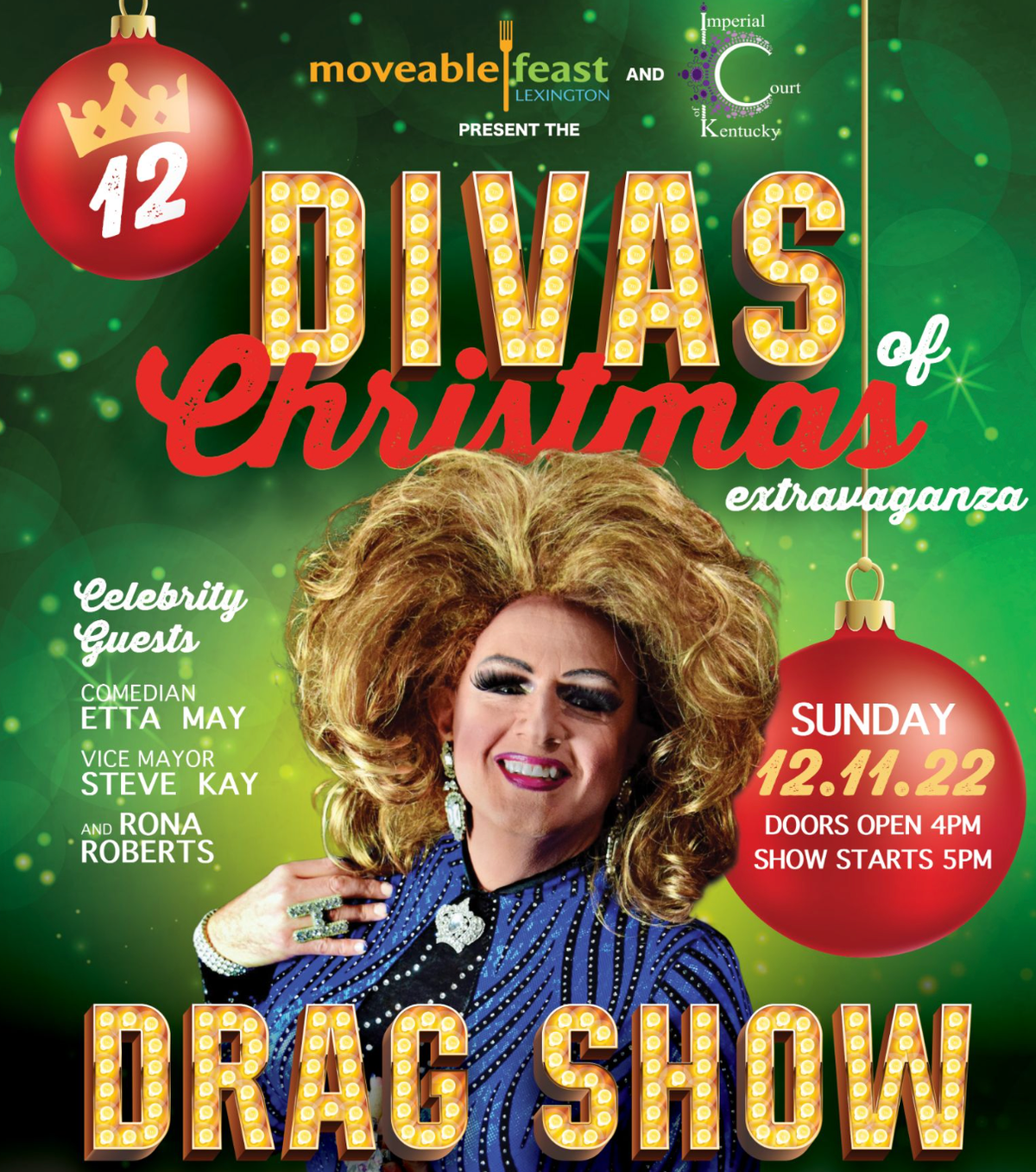 The Celebrity Drag Show: Holiday Extravaganza at The Blue Note - MO