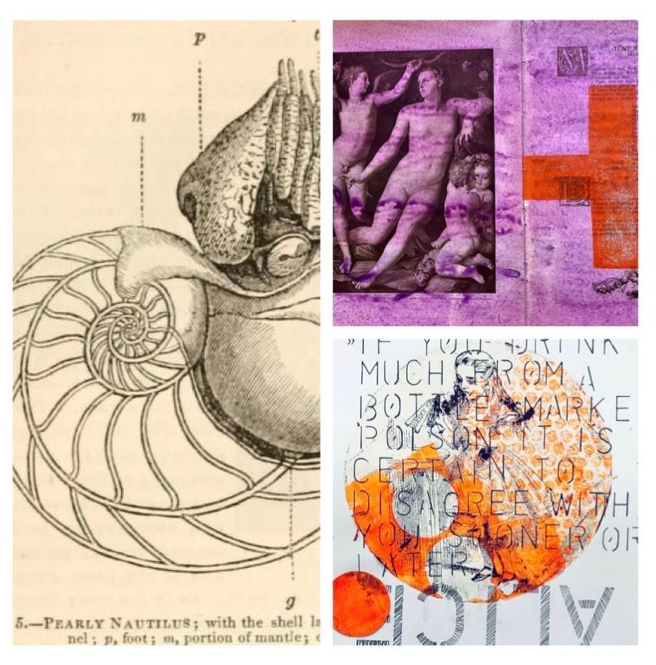 Unveiling Significance - Exploring Signs & Symbols during a mixed media