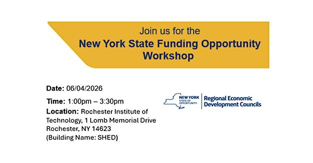 New York State Funding Opportunity Workshop