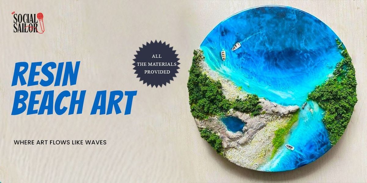 Resin Beach Art Date - Delhi NCR