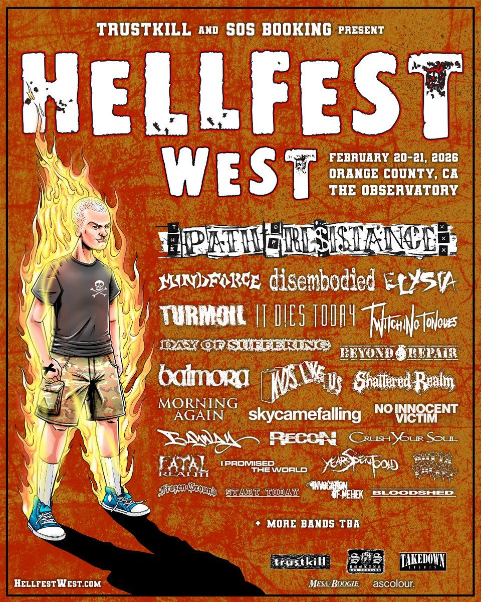 Hellfest West: The Path of Resistance  Mindforce  Disembodied & Elysia