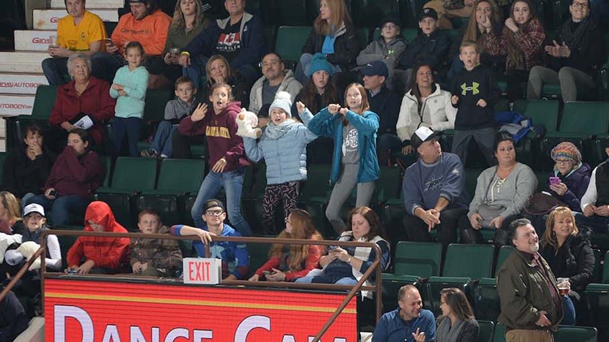 Parking Wichita Thunder at Tulsa Oilers