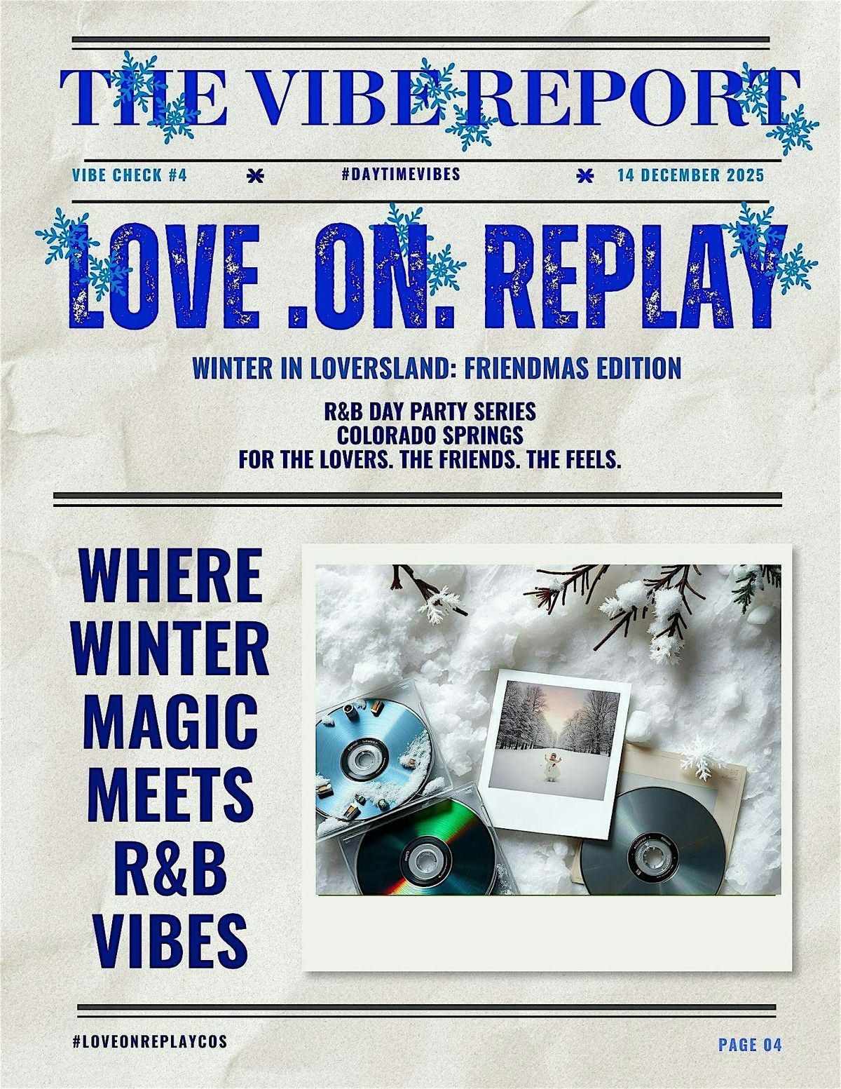 Love.On.Replay: Winter in Loversland-Friendmas Edition