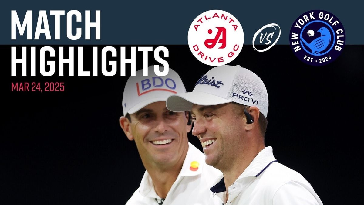 TGL Match 1 - Atlanta Drive GC vs New York Golf Club at SoFi Center