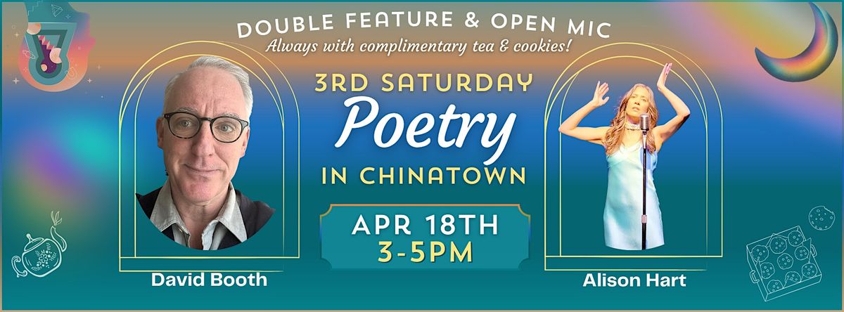 3rd Saturday Poetry in Chinatown