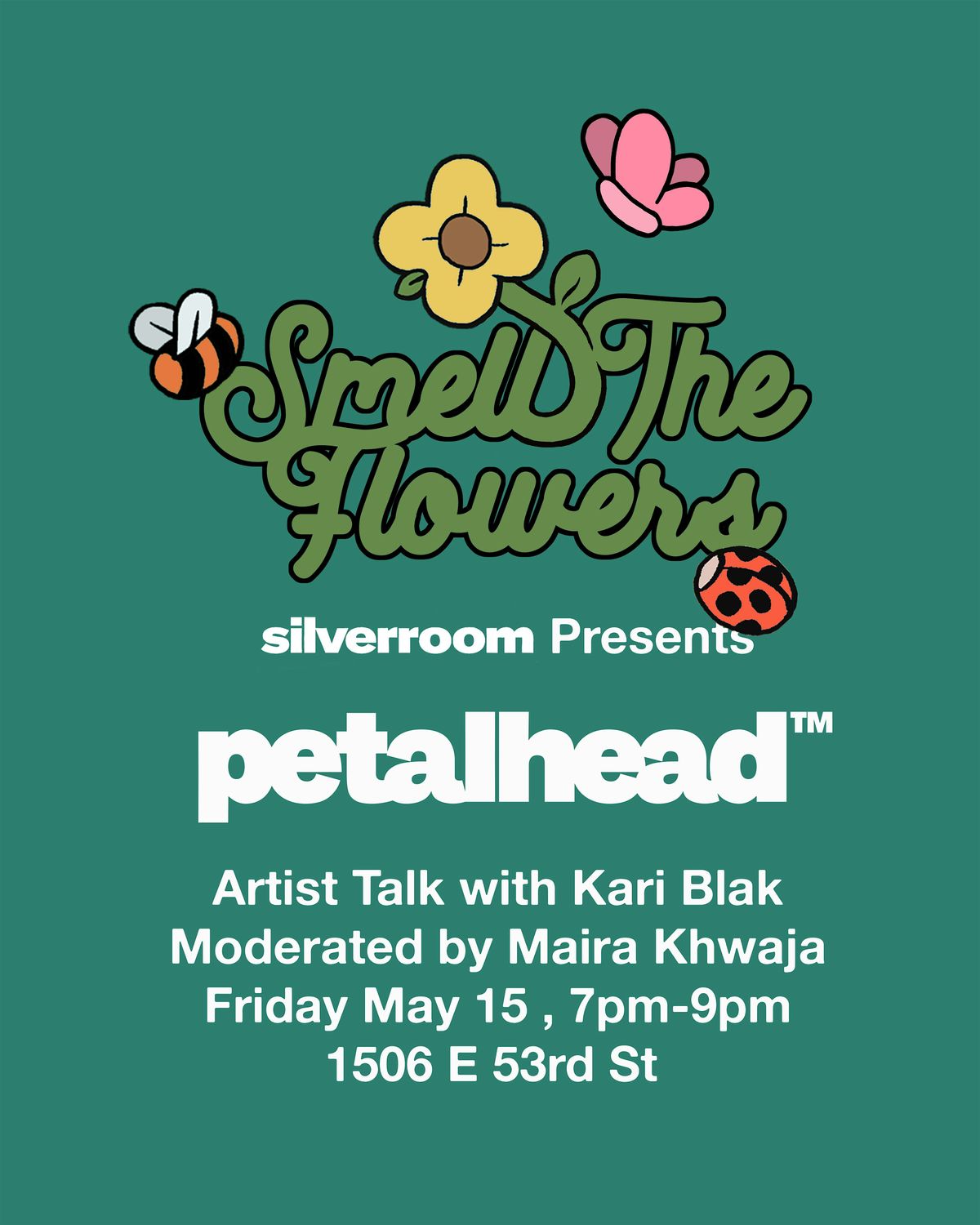 Smell The Flowers Exhibition Artist Talk with Kari Blak and Maira Khwaja