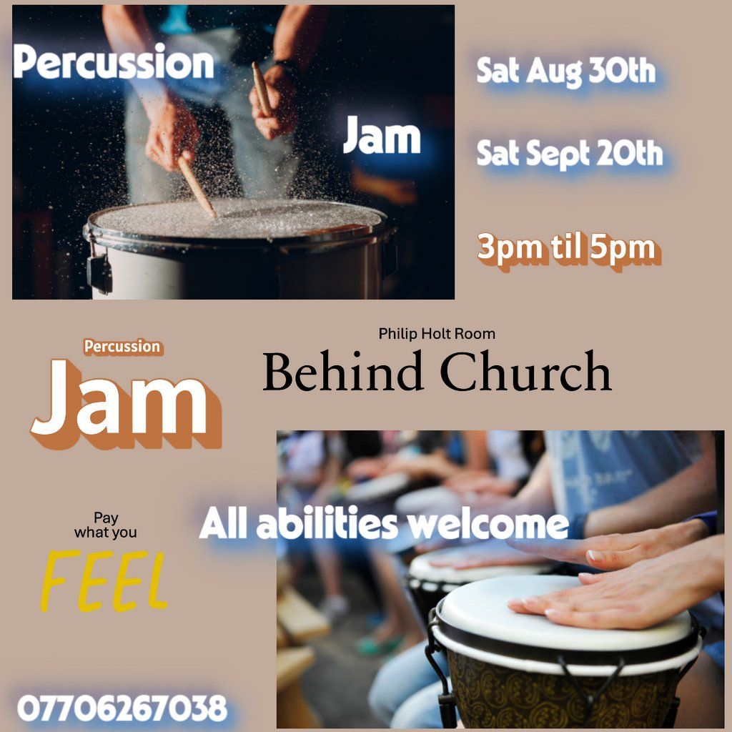 Percussion Jam (hosted by The Feelgood workshop)
