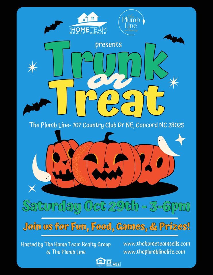 Halloween Trunk or Treat! 107 Country Club Dr NE, Concord, NC 28025