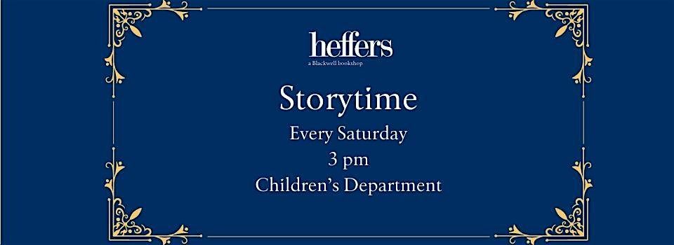 Saturday Storytime, at Heffers Bookshop