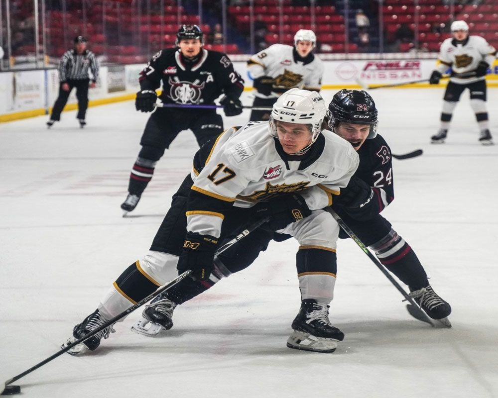 Saskatoon Blades at Spokane Chiefs at Spokane Arena