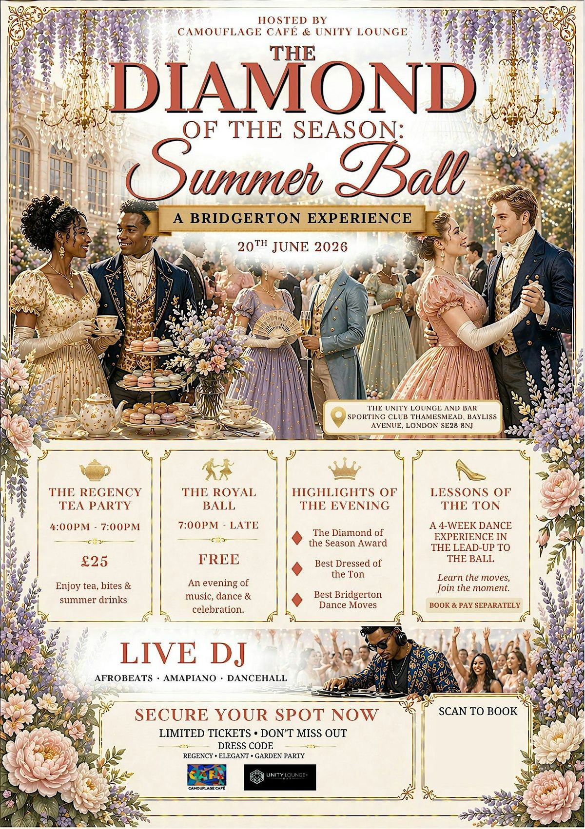 The Diamond of the Season: Bridgerton Summer Ball Experience