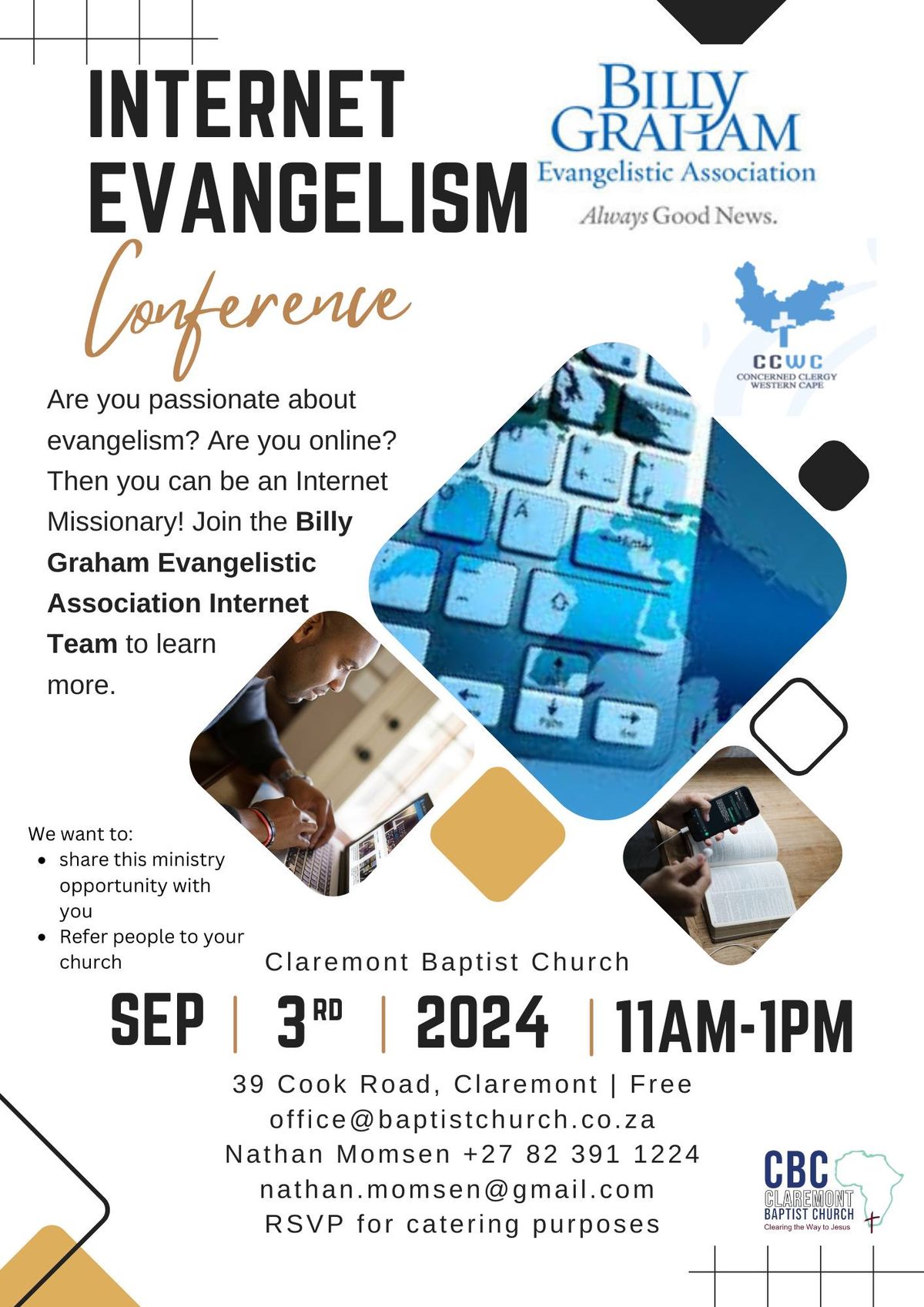 Transformative Gathering for Internet Evangelism