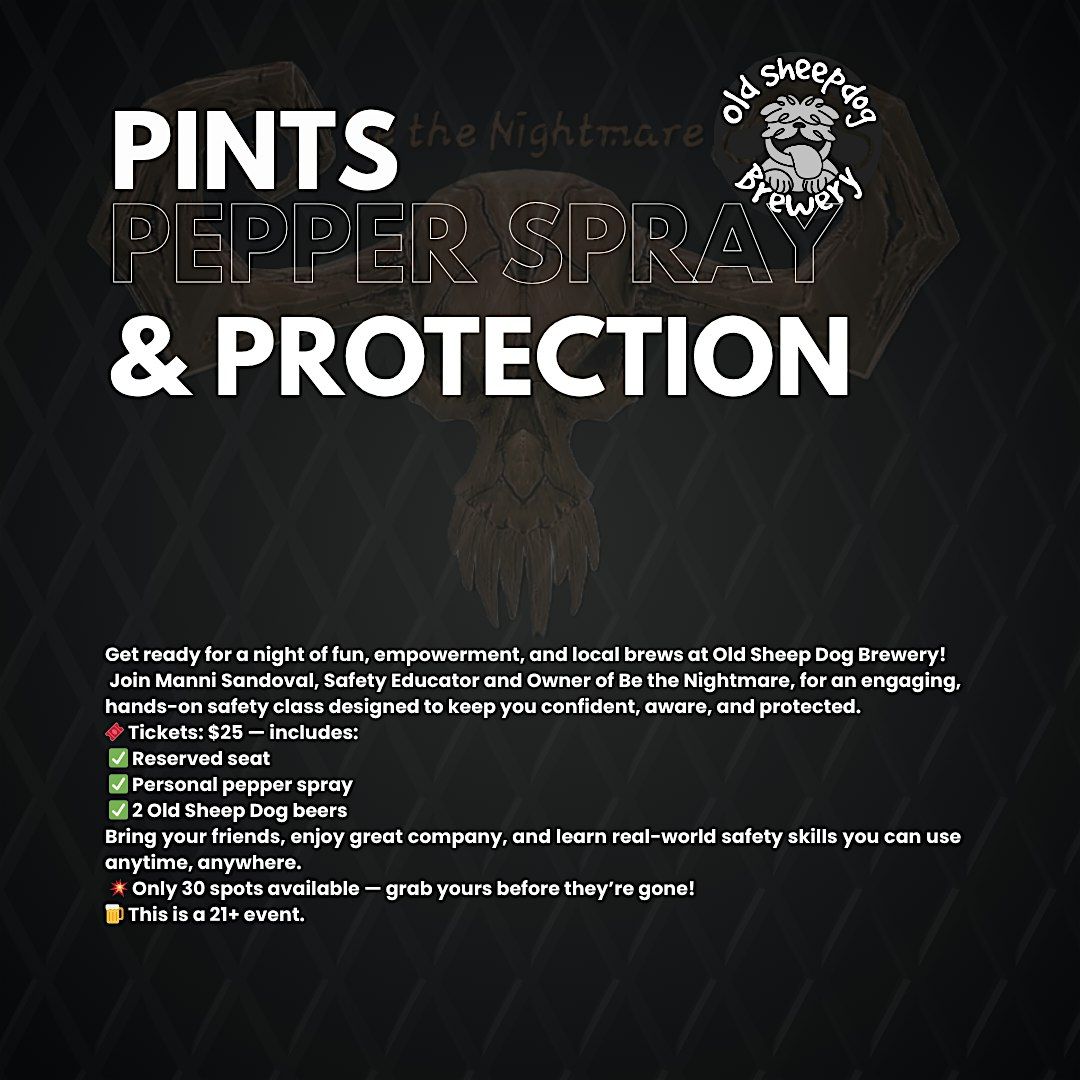 Pints, Pepper Spray & Protection