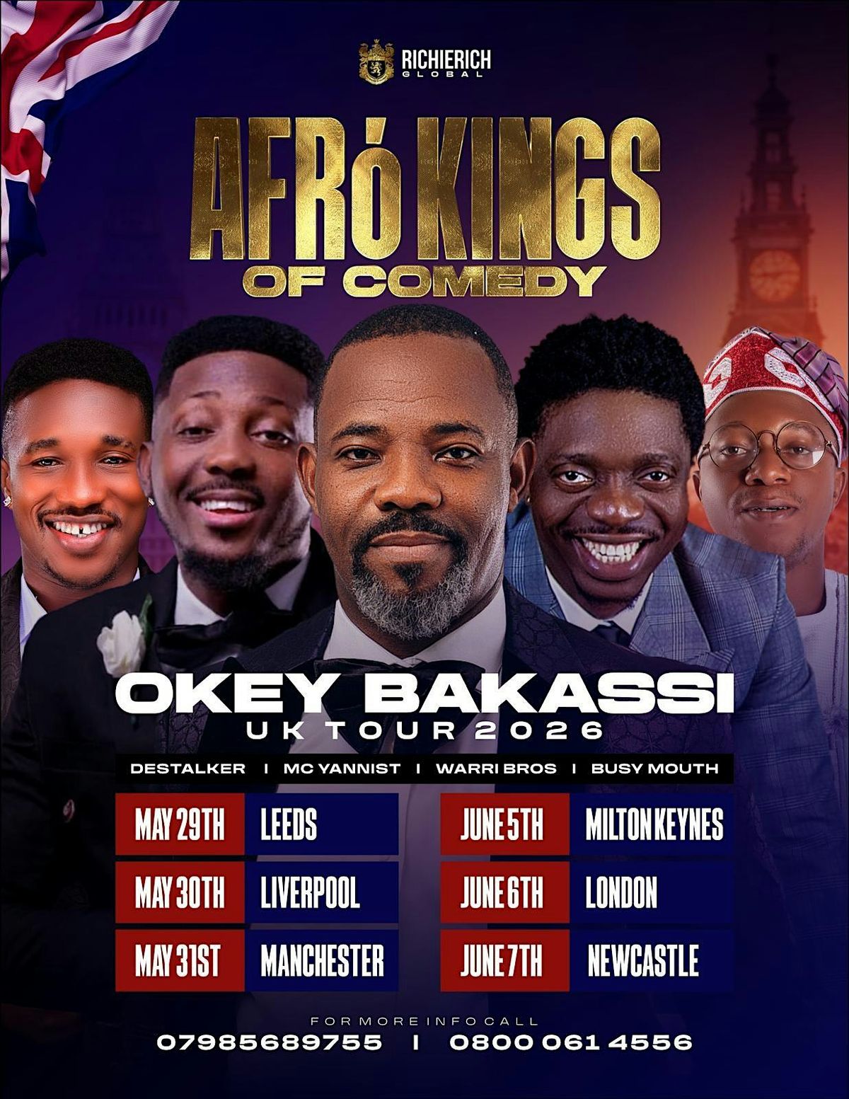 AfroKings of Comedy Live \u2013 Comedy. Music. Pure Vibes.