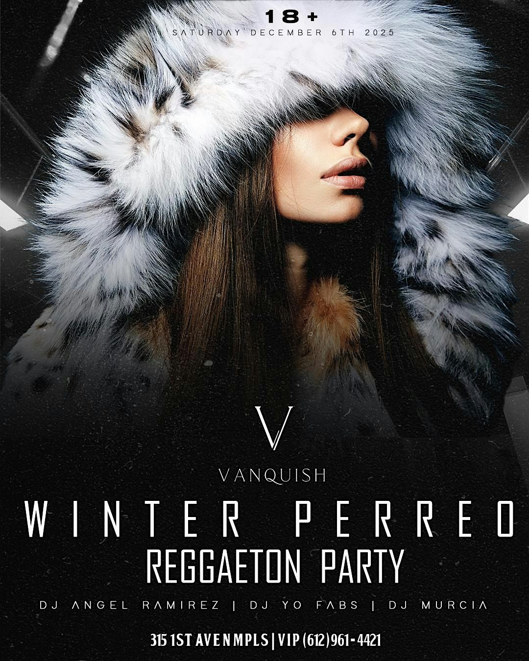 WINTER PERREO PARTY AT VANQUISH