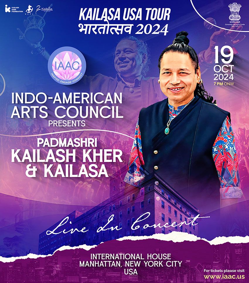 Kailash Kher and Kailasa at Meridian Hall - Toronto